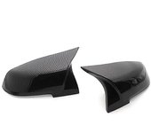 Cubierta de espejo de fibra de carbono para BMW 1, 2, 3, 4 series, F20, F30, F31, F32, F36 2012 - UP 320i, 328i, 330d, 335i, M2, M3, M4 Look de rep...