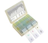 portaobjetos de microscopio para niños, portaobjetos de preparación de vidrio para accesorios de microscopio adecuados para todo tipo de microscopi...