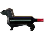 Perro salchicha perro perro botella de vino portabotellas decorativo para perros botellero portavinos perro salchicha Decoración única de la barra ...