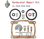 kit de reparación de carburador de motocicleta PARA SUZUKI TS125 TS125N TC125 TS100 TS TC 100 125 CARB