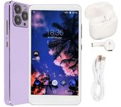 Reproductor de MP4 con Bluetooth y WiFi Sonido HiFi Pantalla táctil completa de 5.0 pulgadas Reproductor de MP4 portátil con auriculares Bluetooth ...