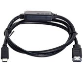 Cable ESATA a USB C Host macho USB tipo C a ESATA Cable HDD ESATAp para PC portátil Negro