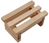 Taburete de paso para niños resistente al desgaste Banco de paso doméstico Taburete pequeño reutilizable 22.00X13.00X10.00CM