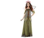 Envío rápido Mujeres Disfraz de princesa del bosque Disfraces de hadas de Halloween para adultos Medio