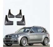 4 piezas guardabarros de coche para BMW X5 E70 2008 2009 2010 2011 2012 2013 2014 2015 2016, personalizado delantero y trasero juego de guardabarro...