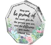 Regalo para un amigo Regalo de amistad para una mujer Regalos de cumpleaños para un amigo Regalos Placa para un compañero de trabajo Como se muestra