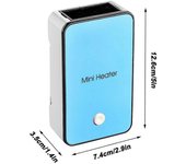 Hori Mini calentador es fácil de viajar y portátil Black