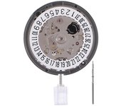 24 Joyas NH35A NH35 6 O'Clock Reloj Mecánico Automático Movimiento 21600Bph Negro Ventana de Fecha como se muestra