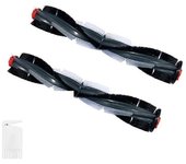 Cepillo principal de repuesto de la serie D de Neato Botvac para robot aspirador D3 D4 D5 D6 D7 (3 piezas) negro