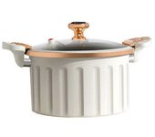 Olla romana Olla a presión Olla antiadherente Olla de inducción Cocina binaural universal de alto valor Olla de micropresión Olla de cocina de gran...