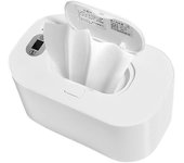 Calentador de toallitas húmedas para bebés con pantalla digital Dispensador calentador de toallitas húmedas para bebés de gran capacidad alimentado...
