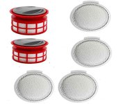 Para Roborock H7 HEPA Post Filter Accesorios Aspiradora inalámbrica de mano Reemplazo Par de repuesto Como se muestra