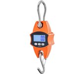 Succebuy Báscula de grúa digital, 880 lbs/400 kg, para granja, caza, pesca, al aire libre, garaje (naranja)