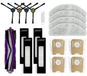 Para Midea S8 / S8 + Plus Robot Aspirador Piezas de repuesto Cepillo lateral principal Filtro Hepa Paño de fregona Bolsa de polvo Como se muestra
