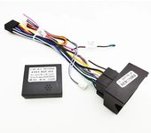 JIULUNET Decodificador CANBUS Conector de 16 pines Cable de cable de la unidad principal Android para Mercedes Benz E Class W211