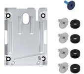 Soporte de montaje de disco duro de metal con kit de tornillos para PS3 Slim 4000