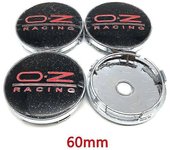 4 piezas 56 mm 60 mm 65 mm 68 mm Tapas de cubo central de rueda de automóvil para cubierta de llanta Auto Oz Accesorios de estilo exterior # YoGu 6...