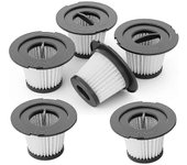 6pcs Hepa Reemplazo del filtro para aspiradora inalámbrica Como se muestra