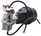 Bluezoo Kit de carburador de motocicleta Carburador con caja de filtro de aire para Lt50 50 Jr50 -A50 Quadrunner 1984-198 -