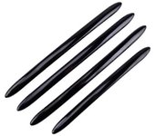 4pcs para Bmw Serie 5 F10 F18 F11 2011-2017 Tapa de manija de puerta negra