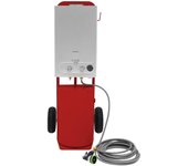 MonsterShop Ducha portátil de lujo para caballos - Rojo