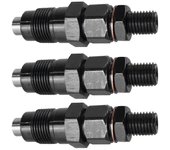 Inyectores de combustible de 3 piezas para el motor Kubota D722 D782 D902 Z402 Z482 Z602 G2160 G1800 H1600-53000 16001-53002