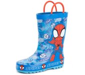 Vanilla Underground Marvel x Spidey & Hits Amazing Friends Botas de agua unisex para niños con asas azul Thwip 6 UK Child