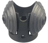 Para V7, V8, V10, V11, V15, V15, anti-bobinado, transmisión directa, succión, puerto de carga con ruedas de bola, lado Gris