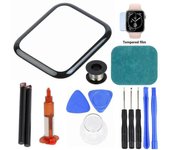 Kit de reparación de pantalla de reemplazo de lente de vidrio frontal compatible con Apple Watch serie 2 / 3 / 4 / 5 / 6 para Apple Watch SE 40mm
