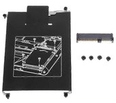 Hdd Caddy Adapter Disco duro Interfaz de disco Soporte Ssd Cable Conector Portátil Accesorio Tornillo para Hp 820 G1 G2