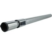 vhbw Tubo de aspirador compatible con Miele Classic C1 EcoLine Aspirador - conexión de 35 mm, 60 - 100 cm de largo Negro Plata Negro/plata