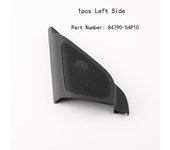 Benekar Front Mirror Trim Tweeter Speakers Panel Triangle Treble Horn Cover para Suzuki Vitara 2015-2018 - Volantes y bocinas 1pcs lado izquierdo