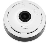 Cámara CCTV panorámica de 360 grados Cámara VR inalámbrica Wifi 1080P HD Cámara de vigilancia con control remoto