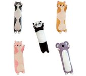 50-150 cm Cojín suave largo de tamaño gigante Juguetes de peluche para gatos Regalos de cumpleaños populares Niñas Niños Presentes Animales de pelu...