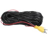 Cable de extensión de video de la cámara de estacionamiento de visión trasera inversa, 10 m negro