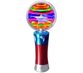 Bola Mágica Luminosa para Niños Palo de Juguete Led Flash-Rotating Light Show