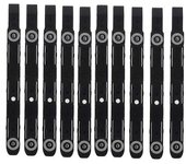 Rieles de montaje de disco duro de chasis de 5 pares / lote Rieles de disco duro de chasis para soporte de disco duro de 3.5 pulgadas negro