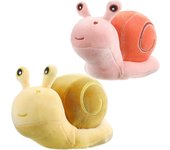 Heyone 2 PCS Caracol Peluche Animal 7.87 Pulgadas Caracol Peluche Juguete Caracol Muñeca Caracol Peluche Linda Muñeca Suave Almohada Regalo Día de ...