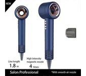 Secadores de pelo LeaflessSecador de pelo profesional Secador de pelo iónico negativo para electrodomésticos con estilo de salón Secadora azul de 1...