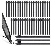 50 piezas de puntas puntas de repuesto puntas de repuesto puntas de lápiz óptico para Note10 / Note10 Plus / Note 20 / S7 / S7 Plus Negro