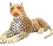 Leopardo gigante animal de peluche gran guepardo de peluche Regalos para niños 85CM