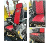 Cubierta del asiento de la excavadora HITACHI