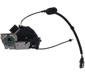 BK21-V219A65- Mecanismo de bloqueo de la puerta delantera izquierda del automóvil para Transit Custom 2012 con pestillo de cable. Plata negra