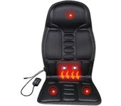 Masaje Almohadilla de asiento Masajeador de espalda Masaje almohadillas de asiento Vibración Masaje Cojín de asiento Alfombra de masaje con vibraci...