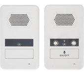 Intercomunicador de contador de doble vía Micrófono sensible al altavoz premium Sistema de intercomunicación de ventana eléctrica de 3 W para banco