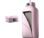 unbrand Secadora de ropa eléctrica multifuncional de 600w, aireador de rejilla de secado plegable calentado con esterilización UV con temporizador,...