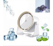 Libiyi Cooling Ace, Coldeez Cooling Ace, Ventilador sin aspas de sobremesa montado en la pared Enchufado en blanco