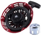 unbrand Arrancador de retroceso para motor GX120 GX160 GX200 4 5.5 6.5 HP Reemplace Fijación rápida