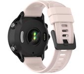 Compatible para Garmin Forerunner 955 Correa de reloj de silicona Correa deportiva suave Rosa