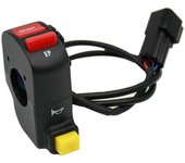 Motocicleta eléctrica Bocina de bicicleta / EP Selector de interruptor de modo de potencia para Sur-Ron Sur Ron Light Bee S y Light Bee X Negro